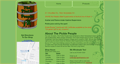 Desktop Screenshot of mypicklepeople.com